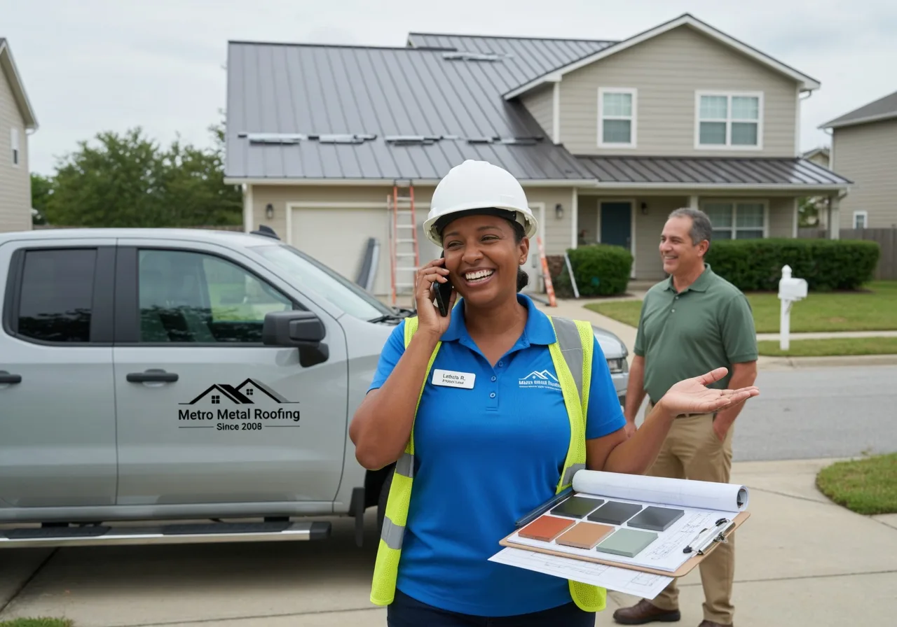 Metal Roof Repair in Lake Creek, TX